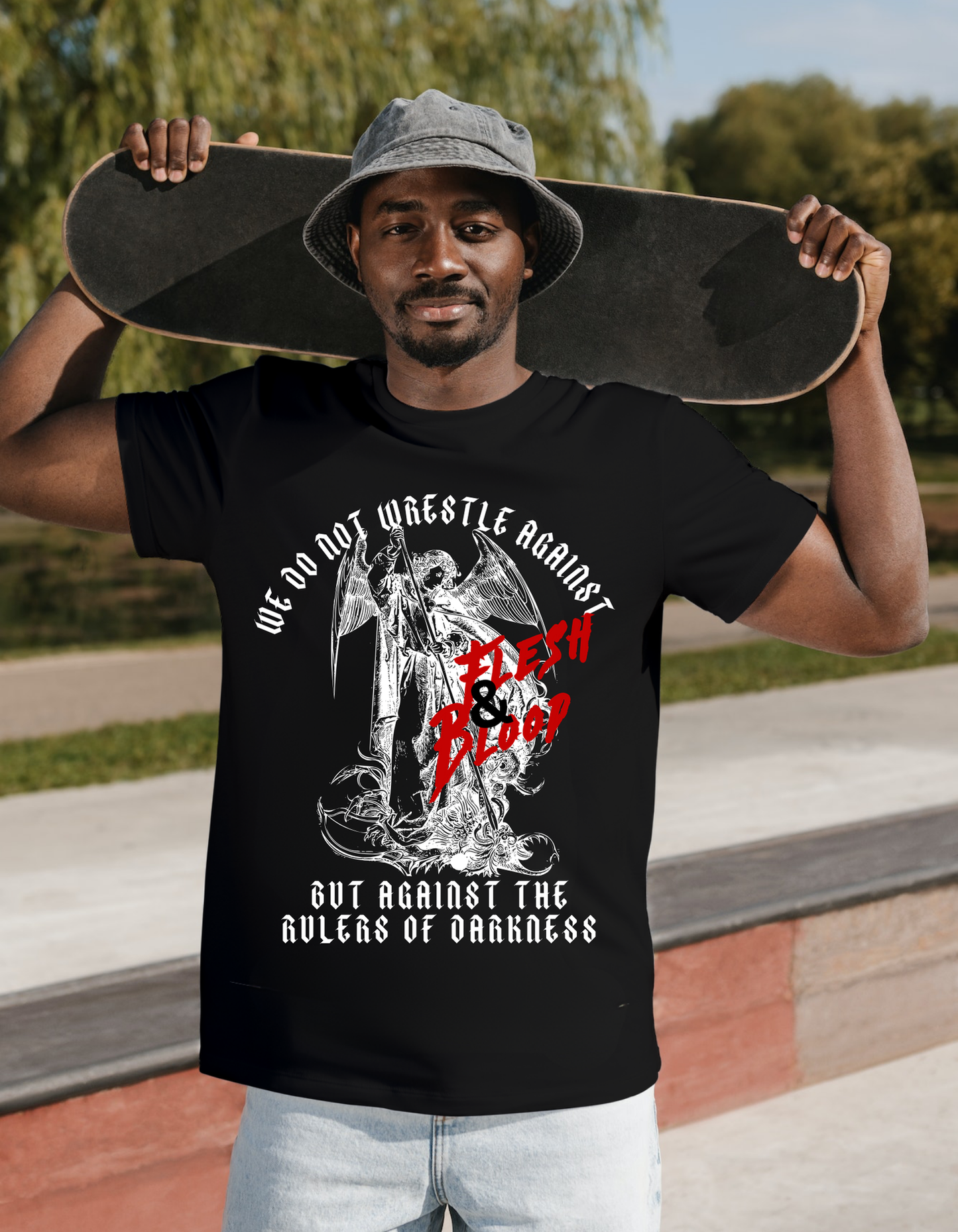 WE DO NOT WRESTLE UNISEX T-SHIRT