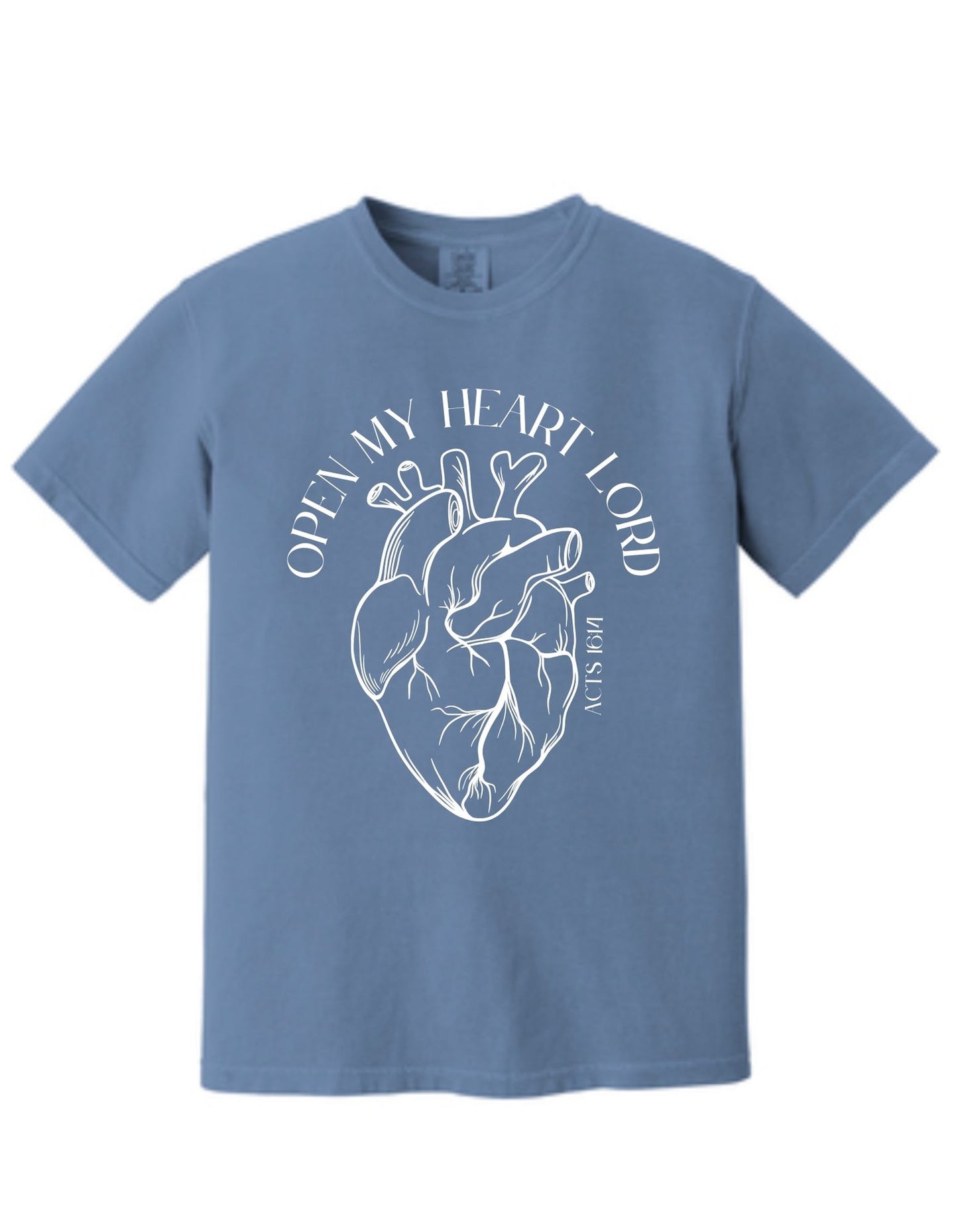 OPEN MY HEART LORD UNISEX T-SHIRT