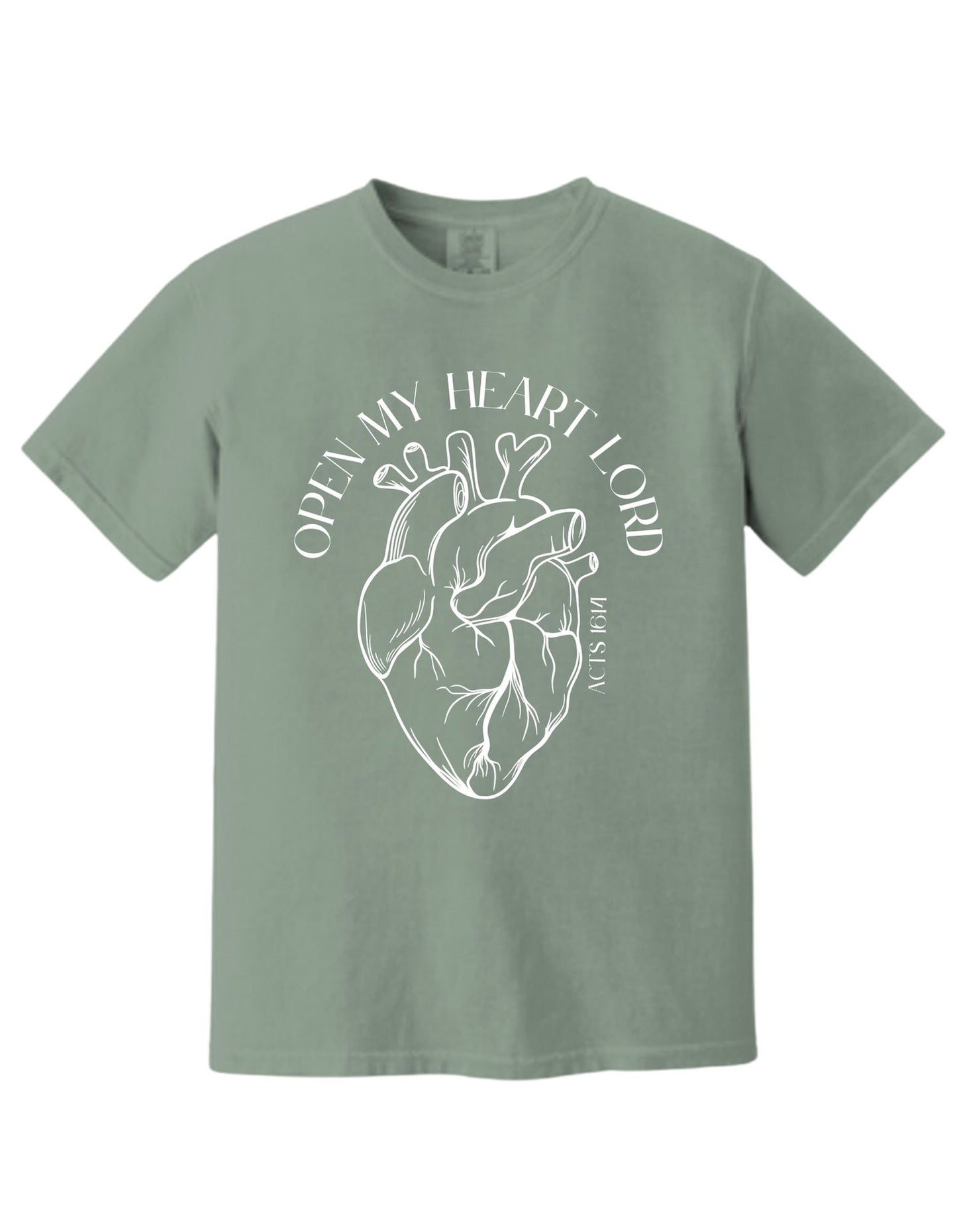 OPEN MY HEART LORD UNISEX T-SHIRT