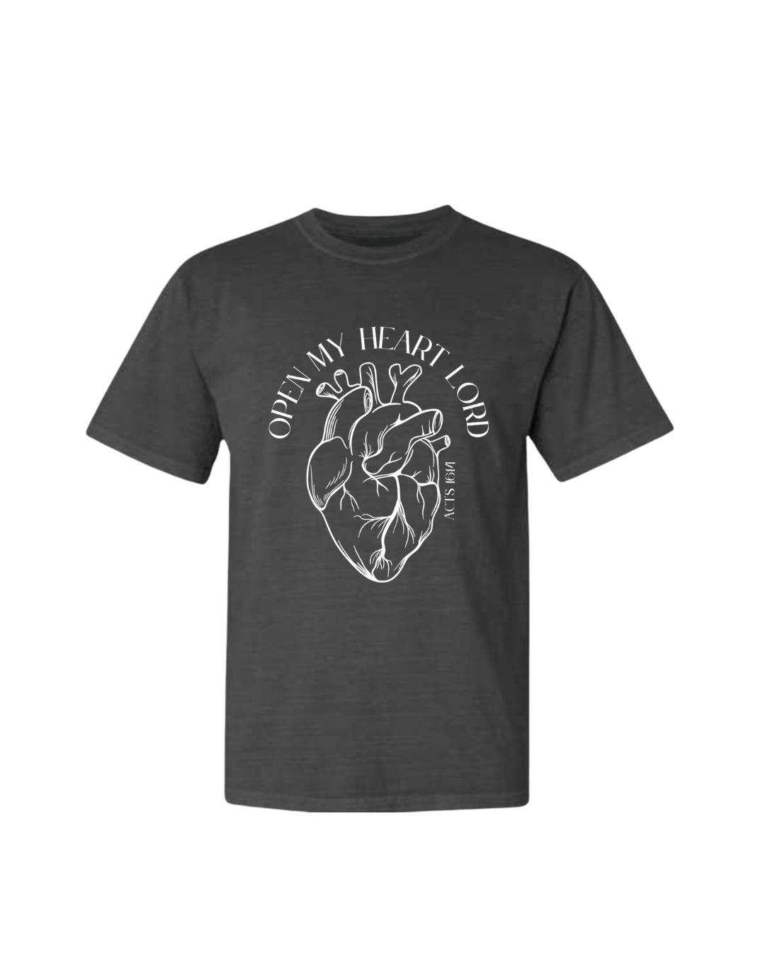 OPEN MY HEART LORD UNISEX T-SHIRT